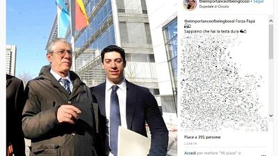 Bossi dimesso da ospedale Varese Bossi dimesso da ospedale Varese