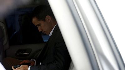 Venezuela's Guaido in talks with unions to call public sector strike Venezuela's Guaido in talks with unions to call public sector strike
