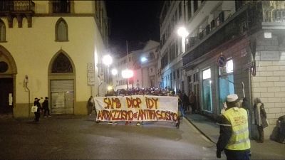 Idy ambulante ucciso ricordato a Firenze Idy ambulante ucciso ricordato a Firenze
