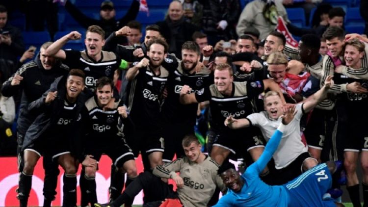 Ligue des champions: exploit de l'Ajax, le Real éliminé, Tottenham en quarts