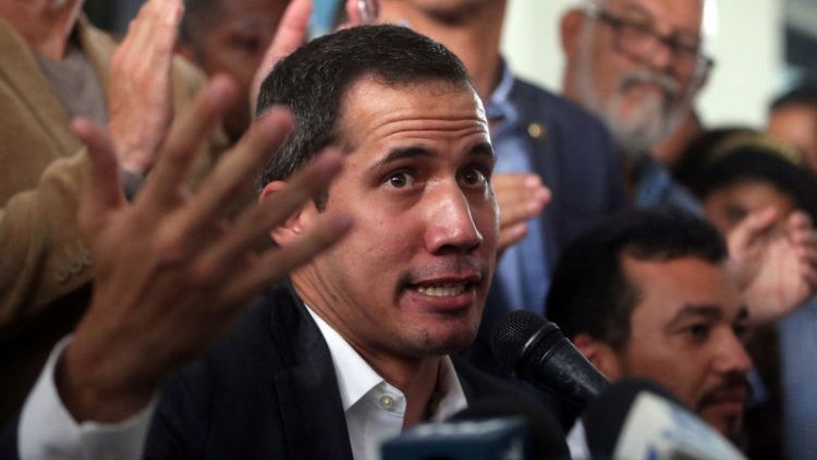 Venezuela's Guaido vows to paralyse public sector to squeeze Maduro