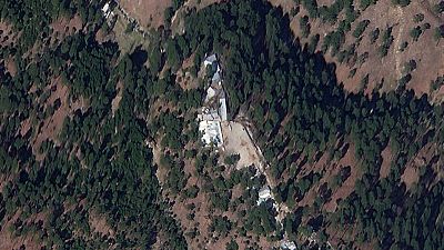 Satellite images show madrasa buildings still standing at scene of Indian bombing Satellite images show madrasa buildings still standing at scene of Indian bombing