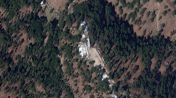 Satellite images show madrasa buildings still standing at scene of Indian bombing Satellite images show madrasa buildings still standing at scene of Indian bombing