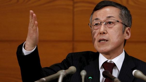 BOJ's Harada says ready to ease if risks threaten price goal BOJ's Harada says ready to ease if risks threaten price goal
