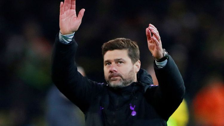 Tottenham hope to play Champions League quarters at new home