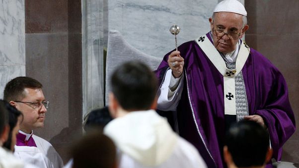 On Ash Wednesday, pope says wealth is 'dust in the wind' On Ash Wednesday, pope says wealth is 'dust in the wind'