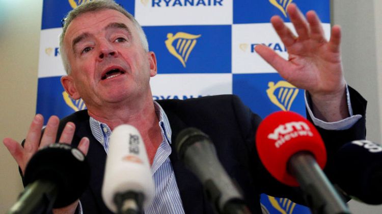 KLM boss seeks to ease airline row under mocking gaze of Ryanair