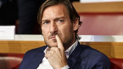 Totti "Difenderò sempre Di Francesco" Totti "Difenderò sempre Di Francesco"