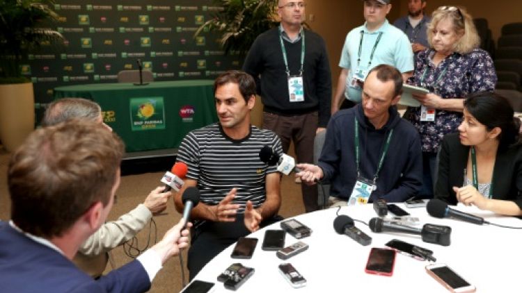 Tennis: "Je ne suis pas Superman", assure Federer
