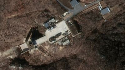 Washington optimiste malgré la reconstruction d'un site de fusées en Corée du Nord Washington optimiste malgré la reconstruction d'un site de fusées en Corée du Nord