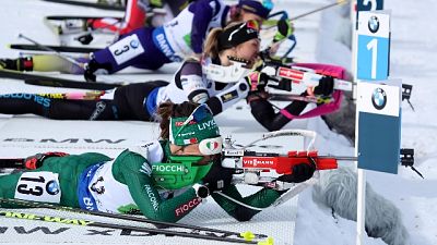Italia apre col bronzo Mondiali biathlon Italia apre col bronzo Mondiali biathlon