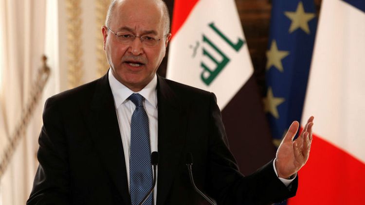 الرئيس العراقي: مقاتلو الدولة الإسلامية الأجانب قد يواجهون الإعدام