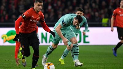 Ligue Europa: Rennes terrasse Arsenal et peut rêver Ligue Europa: Rennes terrasse Arsenal et peut rêver
