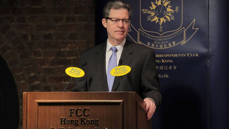 U.S. envoy for religious freedom slams China during Hong Kong visit