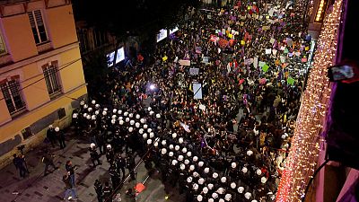 Women's Day unites activists, Turkish police break up crowd with tear gas Women's Day unites activists, Turkish police break up crowd with tear gas