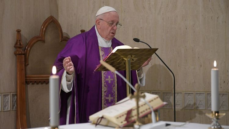 Anti-Semitism part of wave of 'depraved hatred', pope says