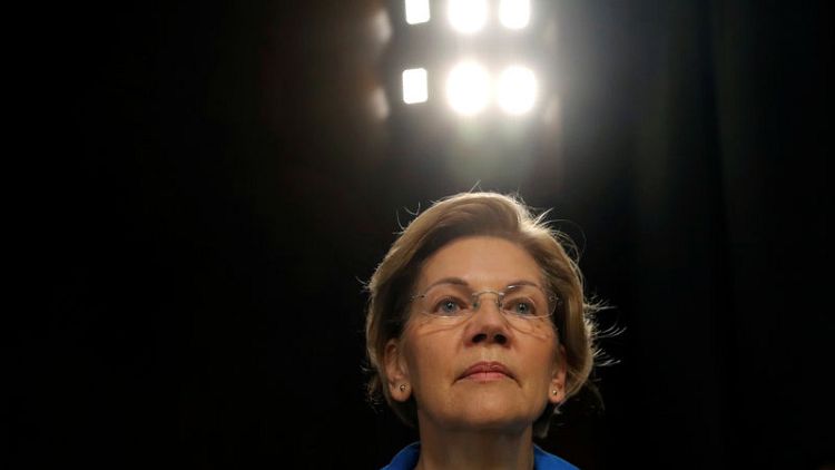 U.S. Democratic Senator Warren calls for regulations on big tech companies