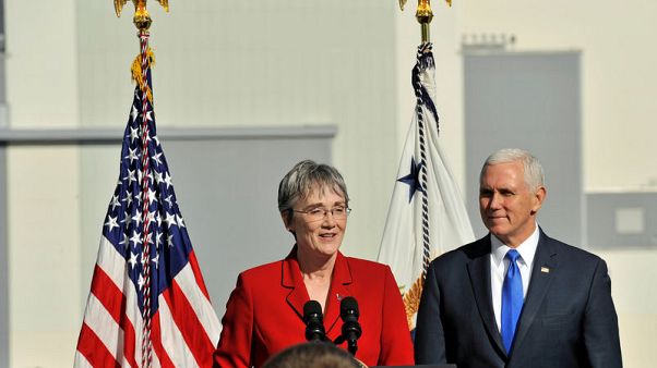 Exclusive - U.S. Air Force Secretary Wilson to resign, eyes return to academia Exclusive - U.S. Air Force Secretary Wilson to resign, eyes return to academia