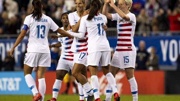 Top women's soccer players sue U.S. Soccer for gender discrimination Top women's soccer players sue U.S. Soccer for gender discrimination