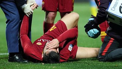 Roma: Manolas ko, si ferma 3 settimane Roma: Manolas ko, si ferma 3 settimane