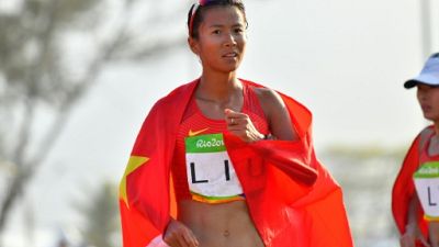La Chinoise Liu Hong établit un nouveau record du monde du 50 km marche La Chinoise Liu Hong établit un nouveau record du monde du 50 km marche