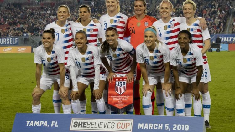 U.S. women's fight for fairness puts World Cup in focus