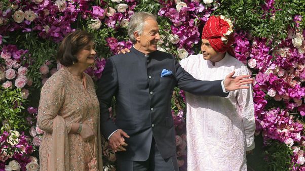 Global celebrities gather for the wedding of India's richest man's son Global celebrities gather for the wedding of India's richest man's son