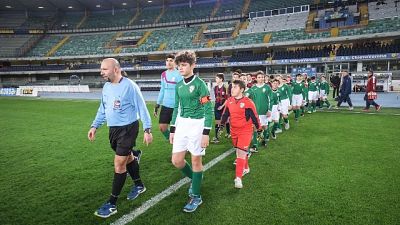 Junior Tim Cup allo stadio Bentegodi Junior Tim Cup allo stadio Bentegodi