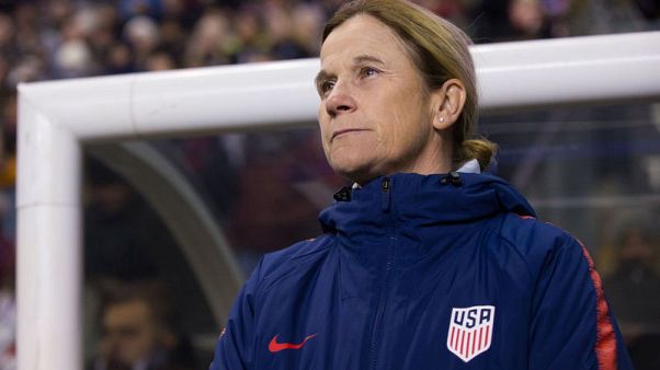 U.S. women's head coach Ellis supports players' lawsuit U.S. women's head coach Ellis supports players' lawsuit