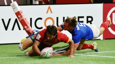 Circuit mondial de rugby à VII: la France en quarts de finale à Vancouver Circuit mondial de rugby à VII: la France en quarts de finale à Vancouver