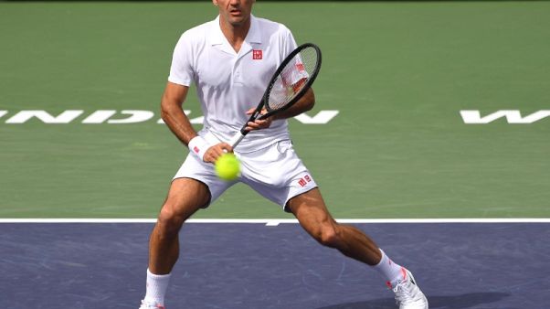 Federer wins Indian Wells opener, Nishikori survives three-setter Federer wins Indian Wells opener, Nishikori survives three-setter