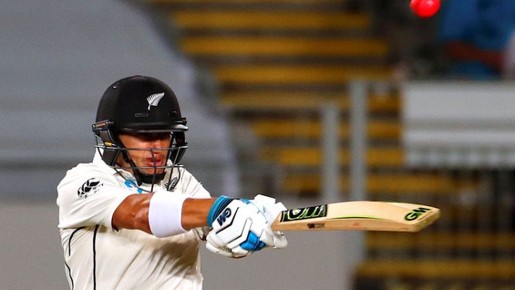 Taylor surpasses Crowe with 200 as New Zealand look to force win