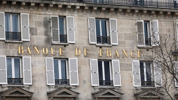Bank of France trims first-quarter French growth forecast to 0.3 percent Bank of France trims first-quarter French growth forecast to 0.3 percent