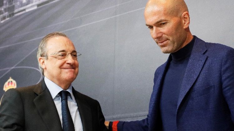 Stampa spagnola, al Real torna Zidane