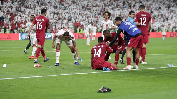 UAE FA fined for crowd trouble in Asian Cup semi-final with Qatar UAE FA fined for crowd trouble in Asian Cup semi-final with Qatar