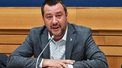 Scritta 'Spara a Salvini' nel Fiorentino Scritta 'Spara a Salvini' nel Fiorentino