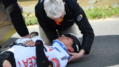 Paris-Nice: double fracture cervicale pour Barguil Paris-Nice: double fracture cervicale pour Barguil