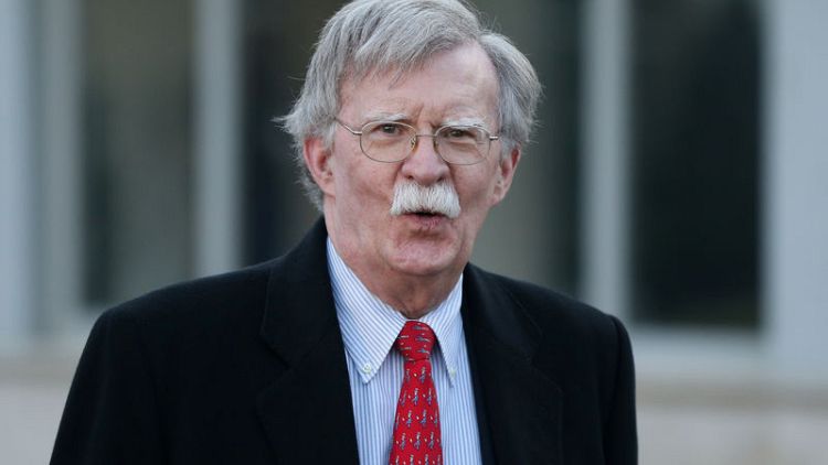 U.S.'s Bolton says Pakistan committed to easing tensions with India