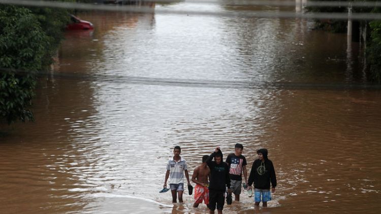 Eleven dead as Brazil's largest city flooded