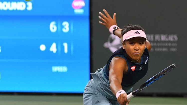 Osaka powers into fourth round at Indian Wells