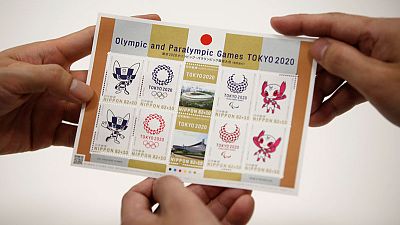 Commemorative Tokyo 2020 stamps go on sale Commemorative Tokyo 2020 stamps go on sale