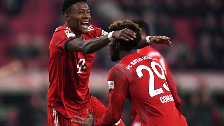 Bayern's Alaba, Coman fit against Liverpool - Kovac