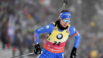 Biathlon: Vittozzi è argento 15 km Biathlon: Vittozzi è argento 15 km