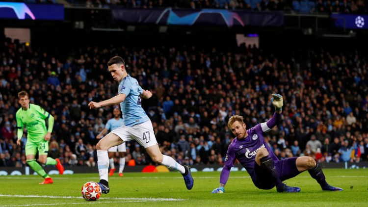 Seven up for Manchester City as they demolish Schalke