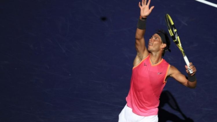 Tennis: Nadal vainqueur-express au 3e tour à Indian Wells