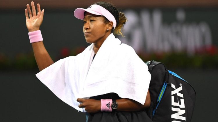 Osaka, Halep sent packing from Indian Wells