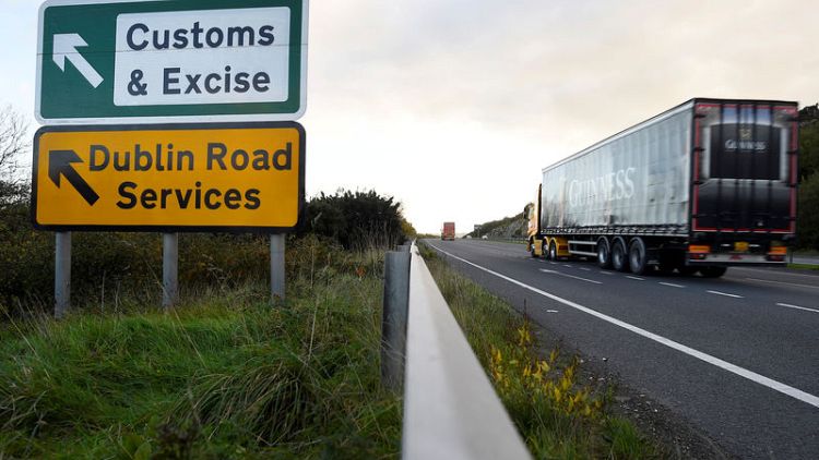 UK says would cut tariffs, no checks on Irish border in no-deal Brexit
