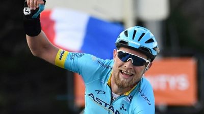 Paris-Nice: le Danois Cort Nielsen vainqueur de la 4e étape Paris-Nice: le Danois Cort Nielsen vainqueur de la 4e étape