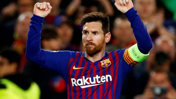 Relentless Messi leads demolition of Lyon to take Barca through Relentless Messi leads demolition of Lyon to take Barca through