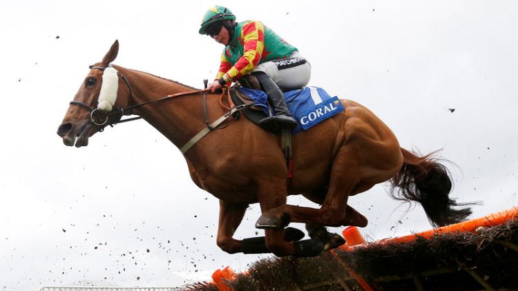Horseracing - Frost riding the risk as she gears up to conquer Cheltenham